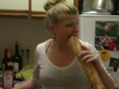 dinner eats bread good